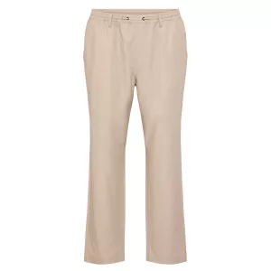 Pantalon North Beige clair taille élastique