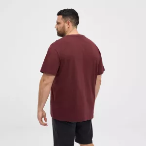 T-shirt manche courte bordeaux 3XL à 10XL-6XL