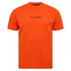 T-shirt manche courte orange 3XL à 10XL