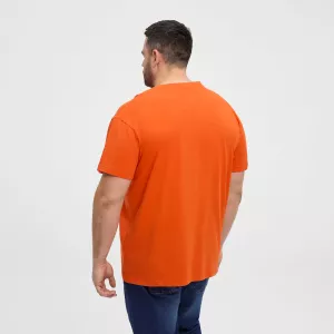 T-shirt manche courte orange 3XL à 10XL-6XL
