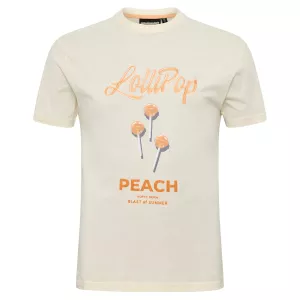 T-shirt manche courte blanc-cassé 3XL à 10XL