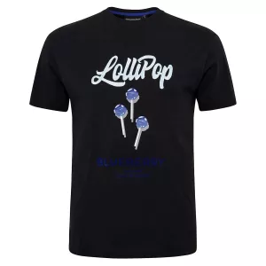 T-shirt manche courte noir 3XL à 10XL