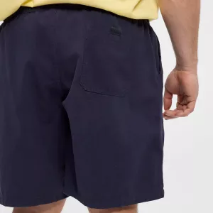   Short en jean à taille élastique bleu nuit -7XL