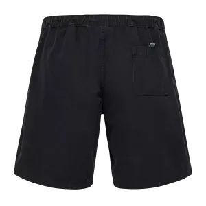   Short en jean à taille élastique noir -7XL