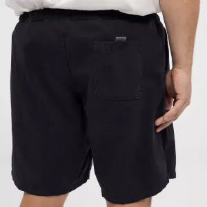   Short en jean à taille élastique noir -3XL
