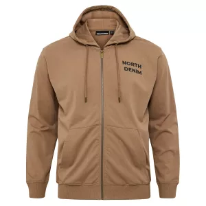 Sweat cardigan Beige  de 3XL à 8XL