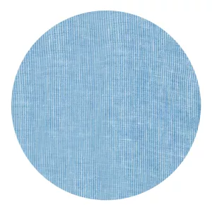 Chemise lin coton bleu clair manche courte de 3XL à 8XL-7XL