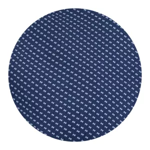 Chemise petit motif bleu marine manche courte de 3XL à 8XL-5XL