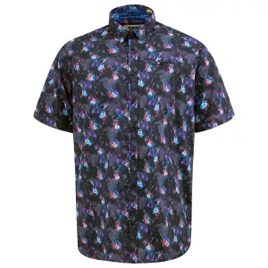 Chemise noire manche courte de 3XL à 6XL