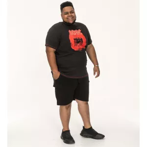 T-shirt noir manche courte - AC/DC PWR UP-4XL