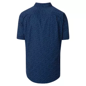 Chemise manche courte bleu marine de 2XL à 6XL-2XL