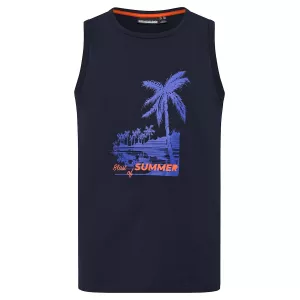 Débardeur bleu nuit Blast of Summer de 3XL à 8XL