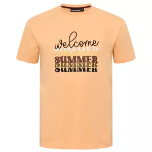 T-shirt Pêche homme Welcome Summer grande taille de 3XL à 10XL