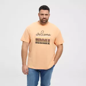 T-shirt Pêche homme Welcome Summer grande taille de 3XL à 10XL-3XL