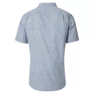 Chemise manche courte vert et bleu-2XL