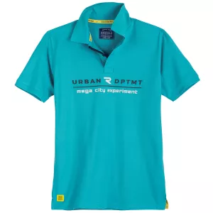 Polo URBAN DPTMT bleu turquoise