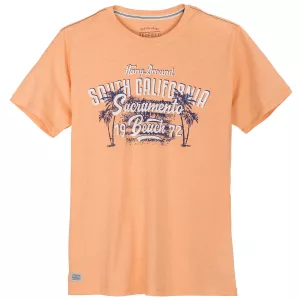 T-shirt Pêche mélba South California grande taille