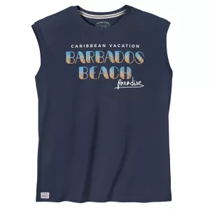 Débardeur Barbados bleu denim foncé grande taille