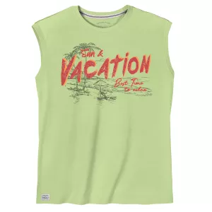 Débardeur Vacation Vert Pistache grande taille