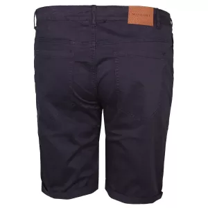 Bermuda bleu marine coupe droite Frizione-E88