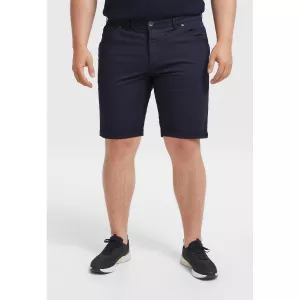 Bermuda bleu marine coupe droite Frizione-E80