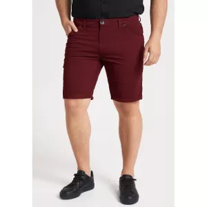 Bermuda bordeaux coupe droite Frizione-E62