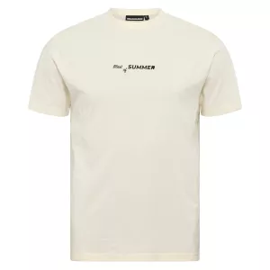 T-shirt blanc-cassé manche courte Blast of Summer