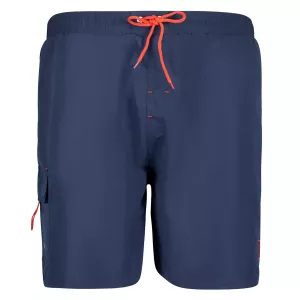 Bermuda de bain bleu marine ADAMO confort plage-8XL