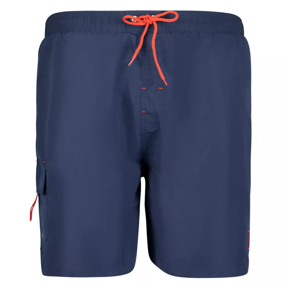 Bermuda de bain bleu marine ADAMO confort plage-9XL