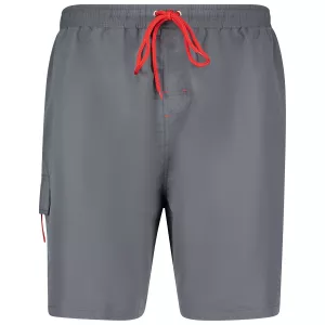 Bermuda de bain gris anthracite ADAMO confort plage-9XL