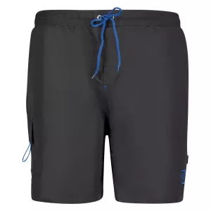 Bermuda de bain noir ADAMO confort plage-10XL