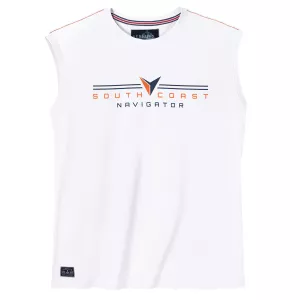 Débardeur Redfield South Coast blanc-10XL