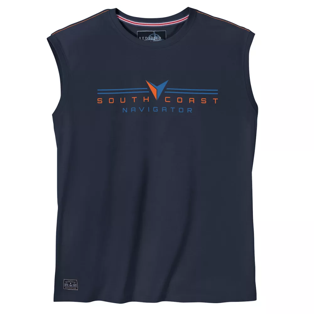 Débardeur Redfield South Coast bleu nuit-10XL