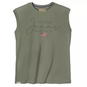 Débardeur Redfield Jeans vert olive