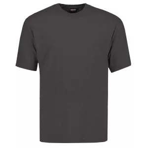 Tshirt gris foncé chiné grande taille comfort fit