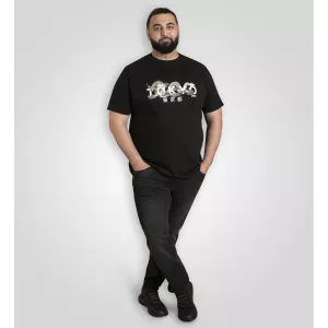 T-shirt Tokyo Dragon noir D555 Ginza-4XL
