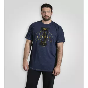 T-shirt Batman officiel D555 Burnley bleu Reno-4XL