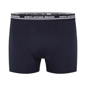 Pack de 3 Boxers assortis  marine / bordeaux-3XL