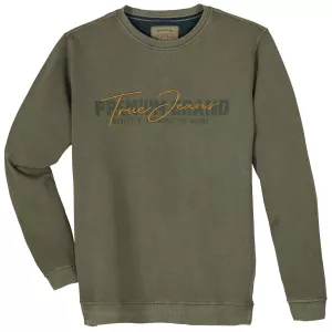 Sweat-shirt Redfield Premium Jeans kaki