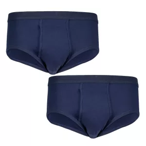 Pack de 2 slips ROYAL Feinripp bleu marine-T9