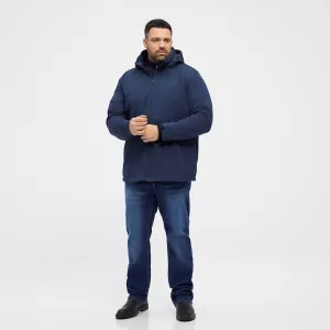 Blouson softshell NORTH LATITUDE bleu nuit capuche-8XL