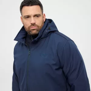 Blouson softshell NORTH LATITUDE bleu nuit capuche-8XL