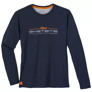 T-shirt manches longues Urban Systems bleu nuit