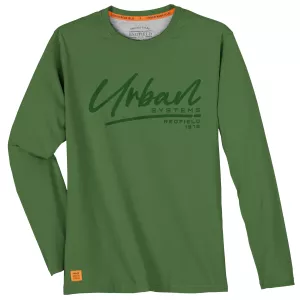 T-shirt manches longues Redfield Urban vert