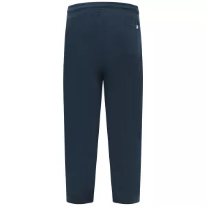 Jogging BRIDGEND bleu marine coupe droite imprimé grande longueur-3XLT