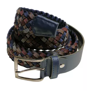 Ceinture tressée marron confort stylé