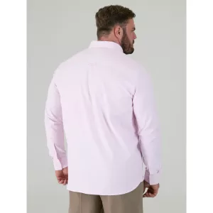 Chemise Oxford Rose manche longue-3XL