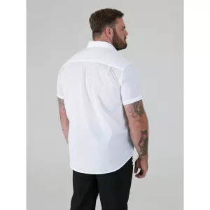 Chemise manche courte blanche Easy Iron-6XL