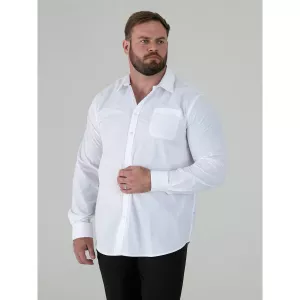 Chemise manche longue blanche Easy Iron-3XL