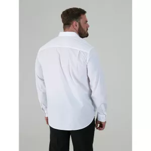 Chemise manche longue blanche Easy Iron-4XL